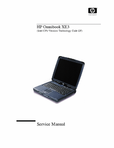 HP OmniBook Service Manual